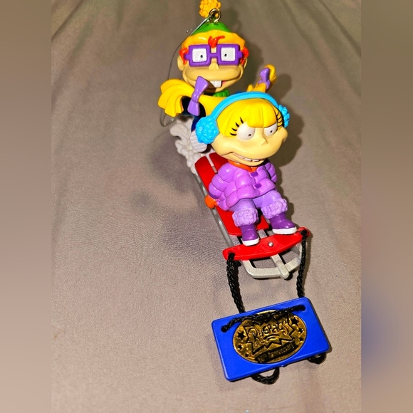 Heirloom Collection Carlton Cards Rugrats Ornament No Time Like Snow Time - Picture 2 of 4